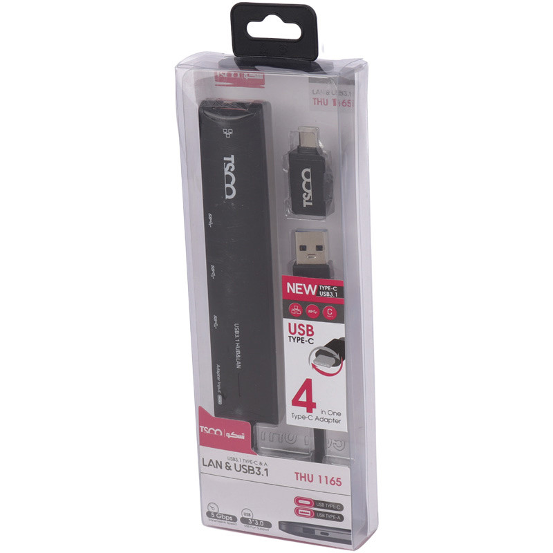 هاب 4 پورت USB3.0 تسکو THU-1165