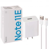 شارژر دیواری فست شارژ Xiaomi Redmi Note 11E 5G MDY-11-EM 3A QC3.0 PD 22.5W سرجعبه + کابل تایپ سی و جعبه گوشی