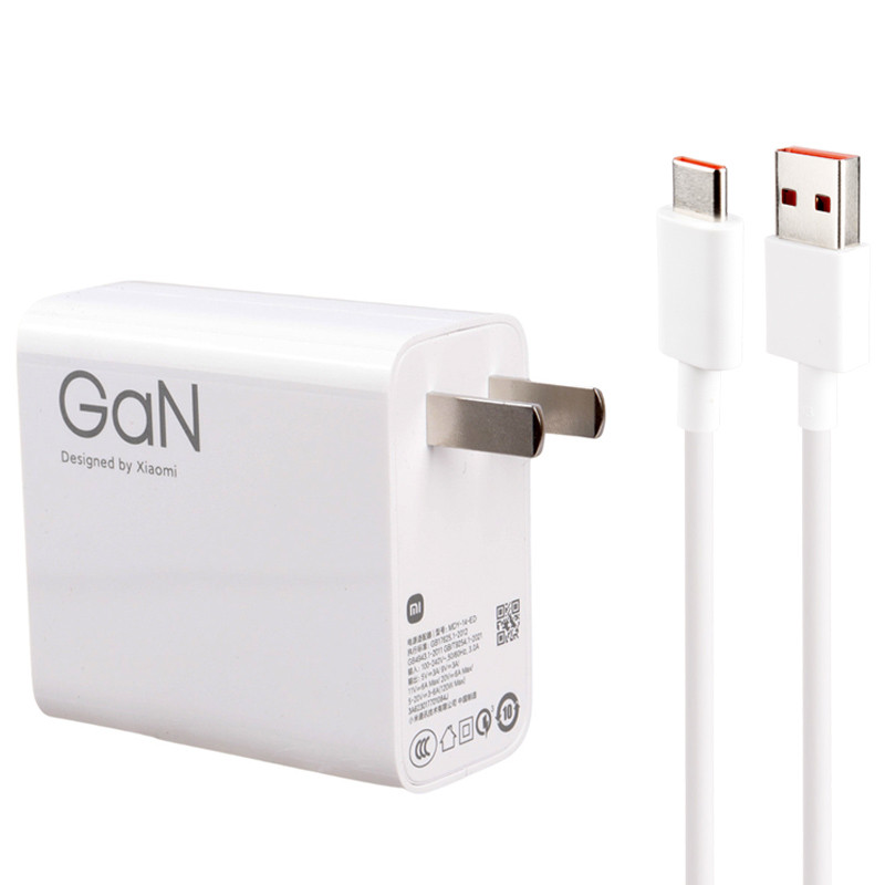 شارژر دیواری 120 وات شیائومی Redmi Note 12 Pro Plus MDY-14-ED GaN QC3.0 PD 6A سرجعبه + کابل تایپ سی