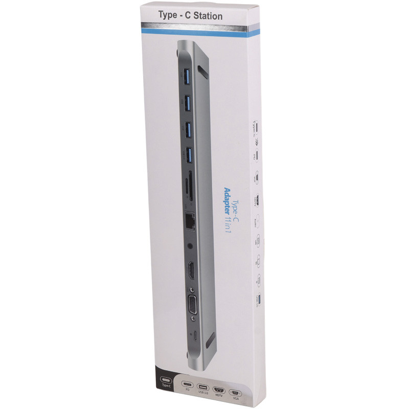 هاب 11 پورت BYL-2003 Type-C