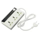 چند راهی ۳ خانه برق ارت دار باوین PC512 با کابل ۱٫۵ متری + شارژر USB