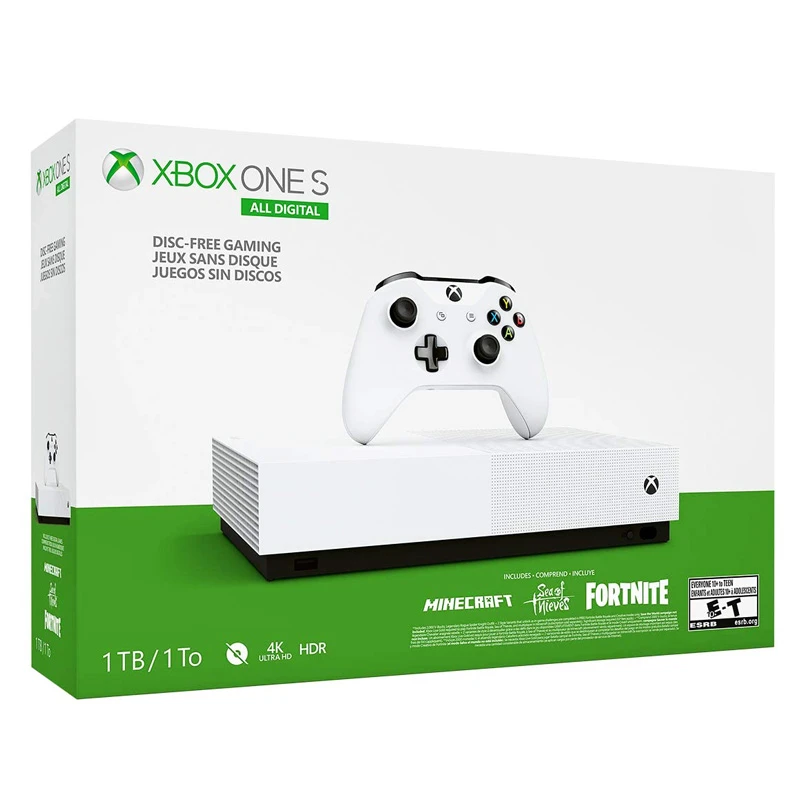 کنسول بازی مایکروسافت Xbox One S 1TB All Digital Game Pass