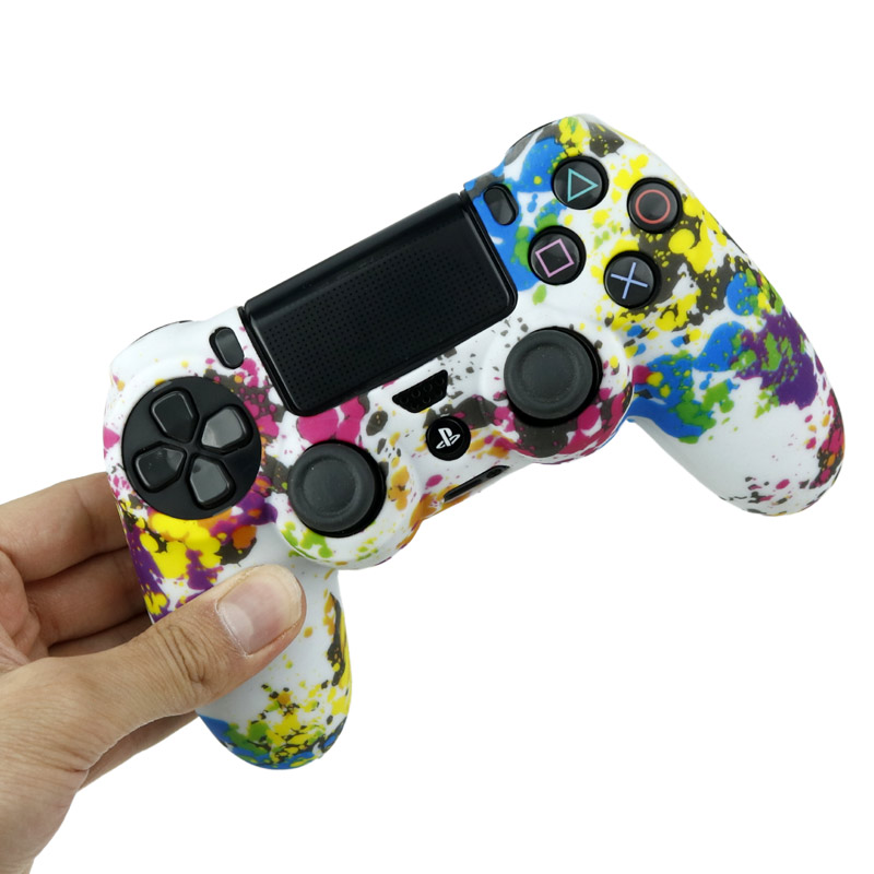 روکش دسته بازی PS4 طرح آبرنگی