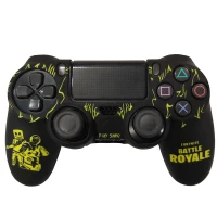 روکش دسته بازی PS4 طرح Fortnite Royale زرد