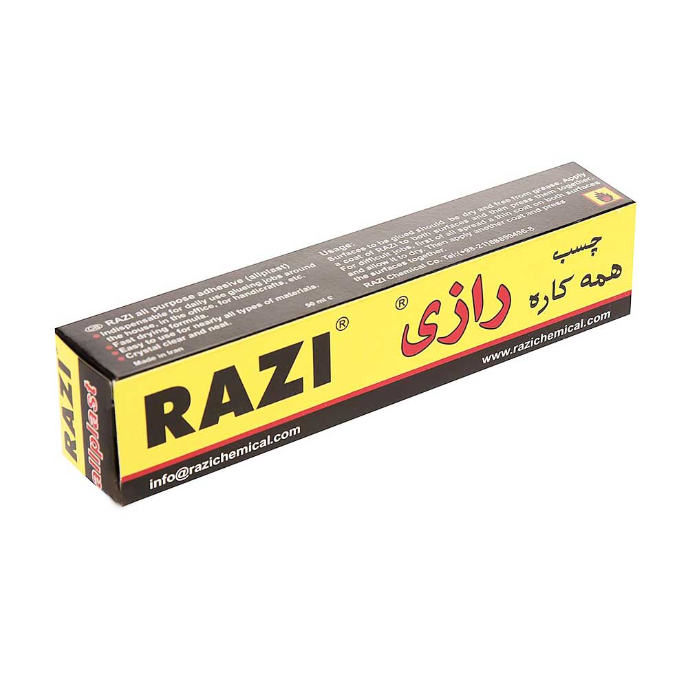 چسب همه کاره 100 میلی لیتر رازی Allplast