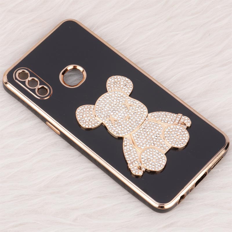 قاب My Case Power Bear نگین دار محافظ لنزدار Samsung Galaxy A10s