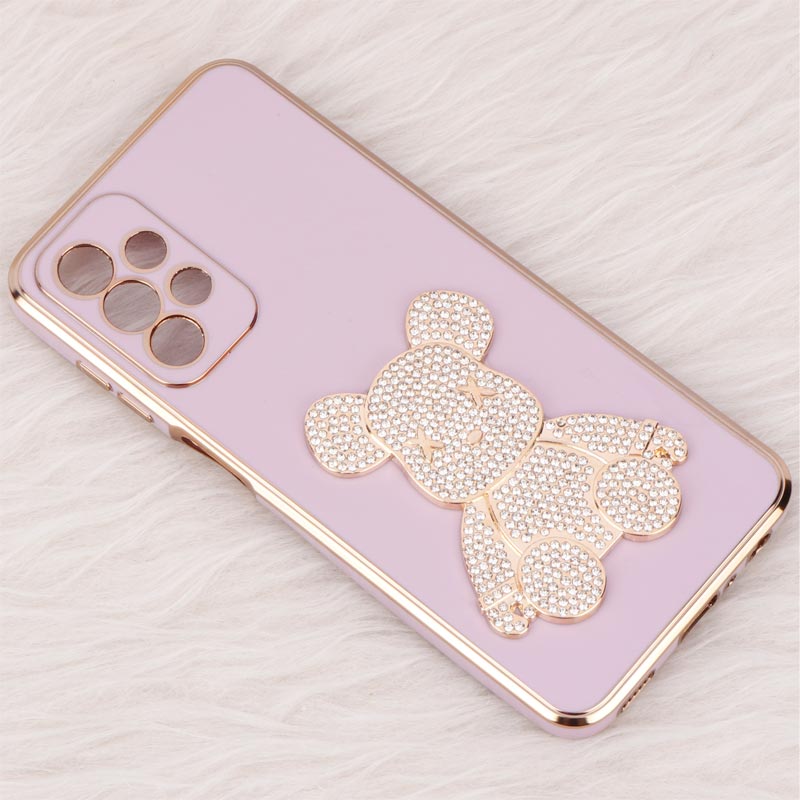 قاب My Case Power Bear نگین دار محافظ لنزدار Samsung Galaxy A23