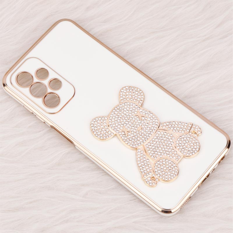 قاب My Case Power Bear نگین دار محافظ لنزدار Samsung Galaxy A23