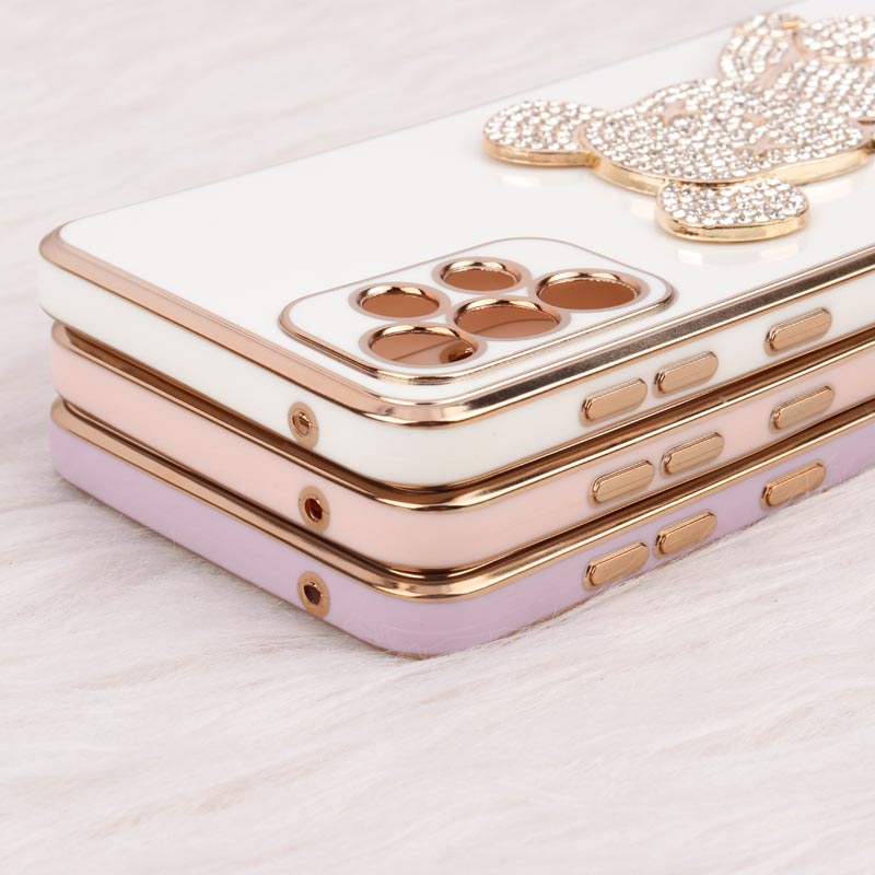 قاب My Case Power Bear نگین دار محافظ لنزدار Samsung Galaxy A33
