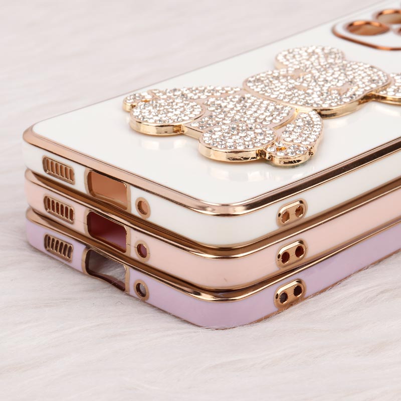 قاب My Case Power Bear نگین دار محافظ لنزدار Samsung Galaxy A33