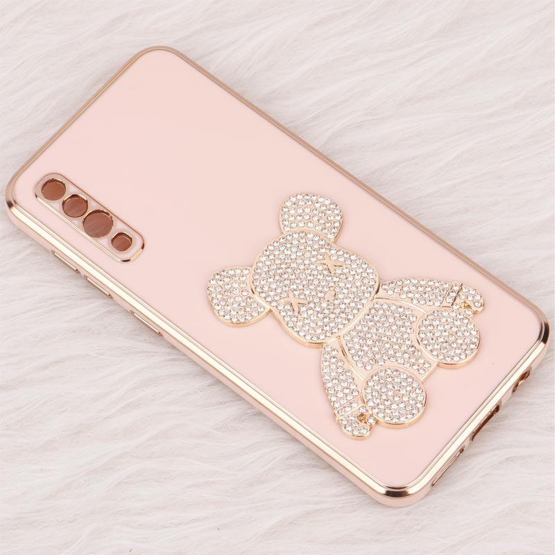 قاب My Case Power Bear نگین دار محافظ لنزدار Samsung Galaxy A50