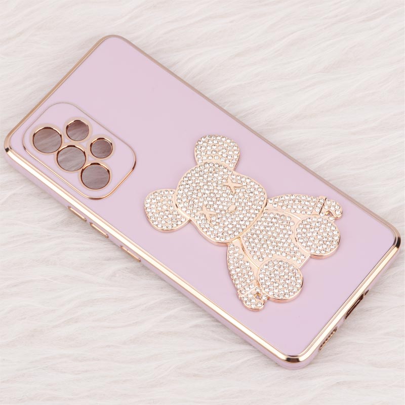 قاب My Case Power Bear نگین دار محافظ لنزدار Samsung Galaxy A53