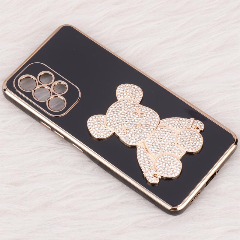 قاب My Case Power Bear نگین دار محافظ لنزدار Samsung Galaxy A53