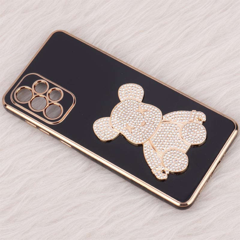 قاب My Case Power Bear نگین دار محافظ لنزدار Samsung Galaxy A73