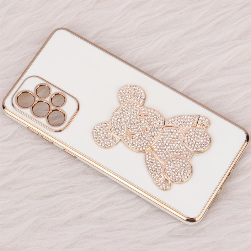 قاب My Case Power Bear نگین دار محافظ لنزدار Samsung Galaxy A73