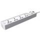 چهار راهی برق وریتی PS 3112 با کابل ۲ متری + شارژر USB