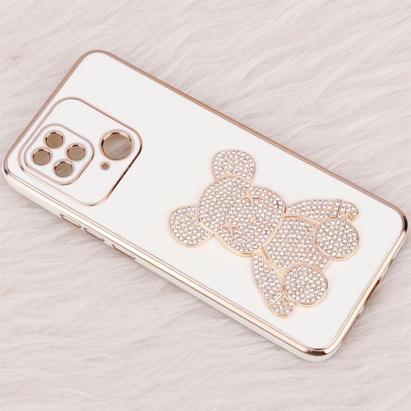 قاب My Case Power Bear نگین دار محافظ لنزدار Xiaomi Redmi 10C
