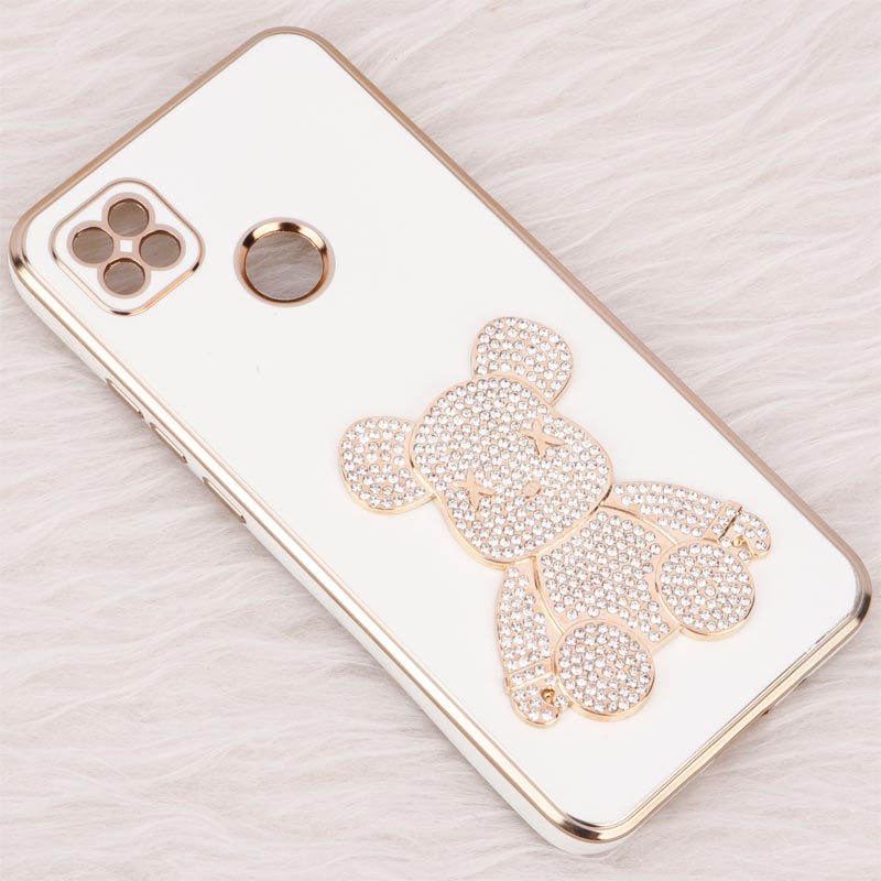 قاب My Case Power Bear نگین دار محافظ لنزدار Xiaomi Redmi 9C