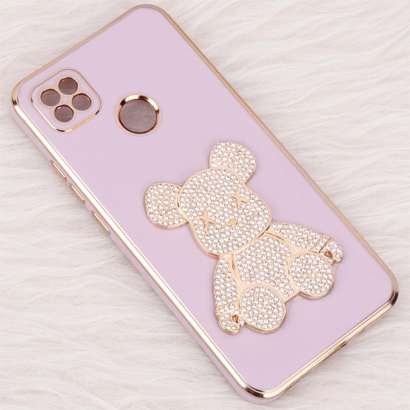 قاب My Case Power Bear نگین دار محافظ لنزدار Xiaomi Redmi 9C
