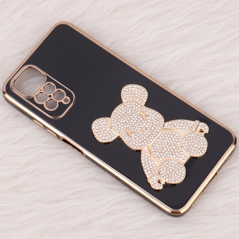 قاب My Case Power Bear نگین دار محافظ لنزدار Xiaomi Redmi Note 11 سری1