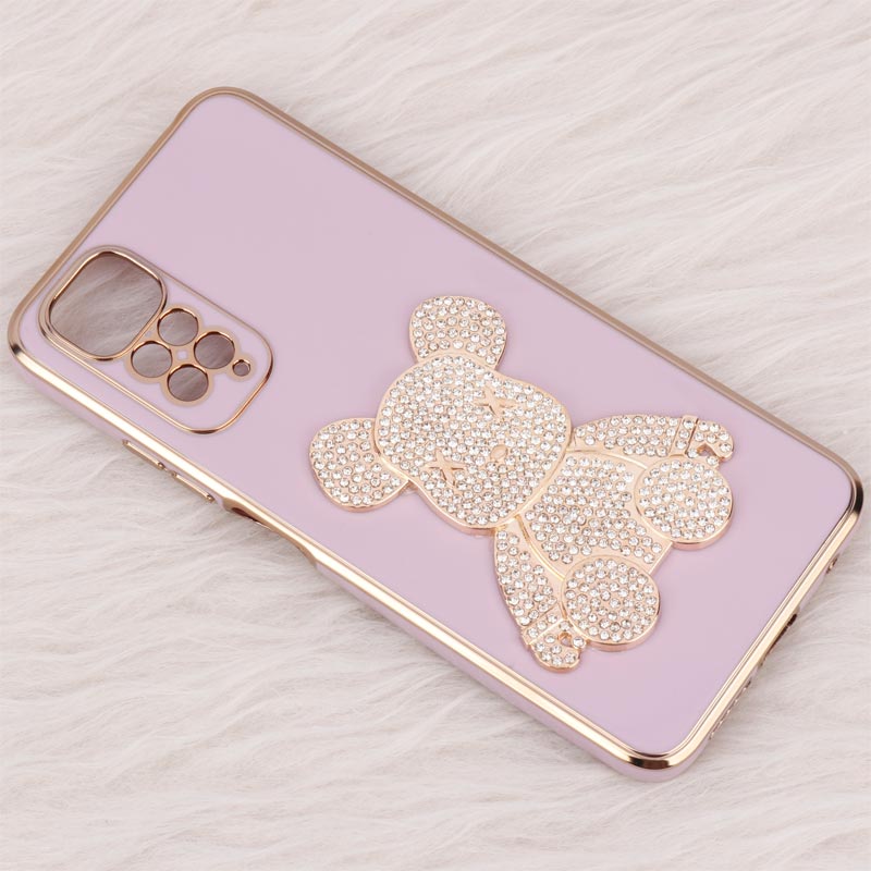 قاب My Case Power Bear نگین دار محافظ لنزدار Xiaomi Redmi Note 11 سری1