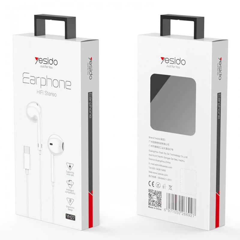 هندزفری Yesido YH27 Type-C