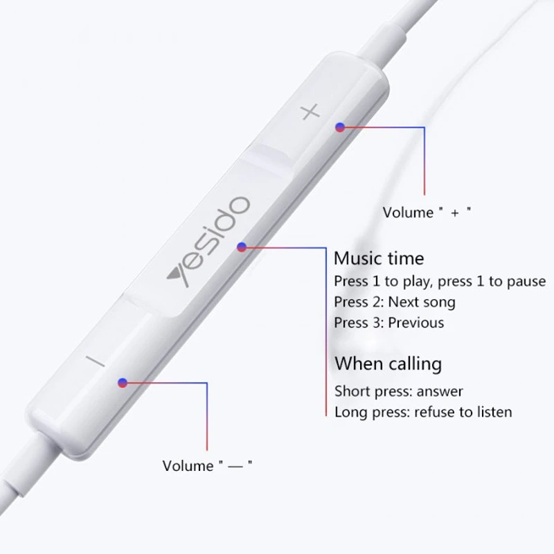 هندزفری Yesido YH27 Type-C