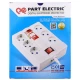 محافظ برق صوتی تصویری 6 خانه پارت الکتریک PE2060 با کابل 1٫8متری