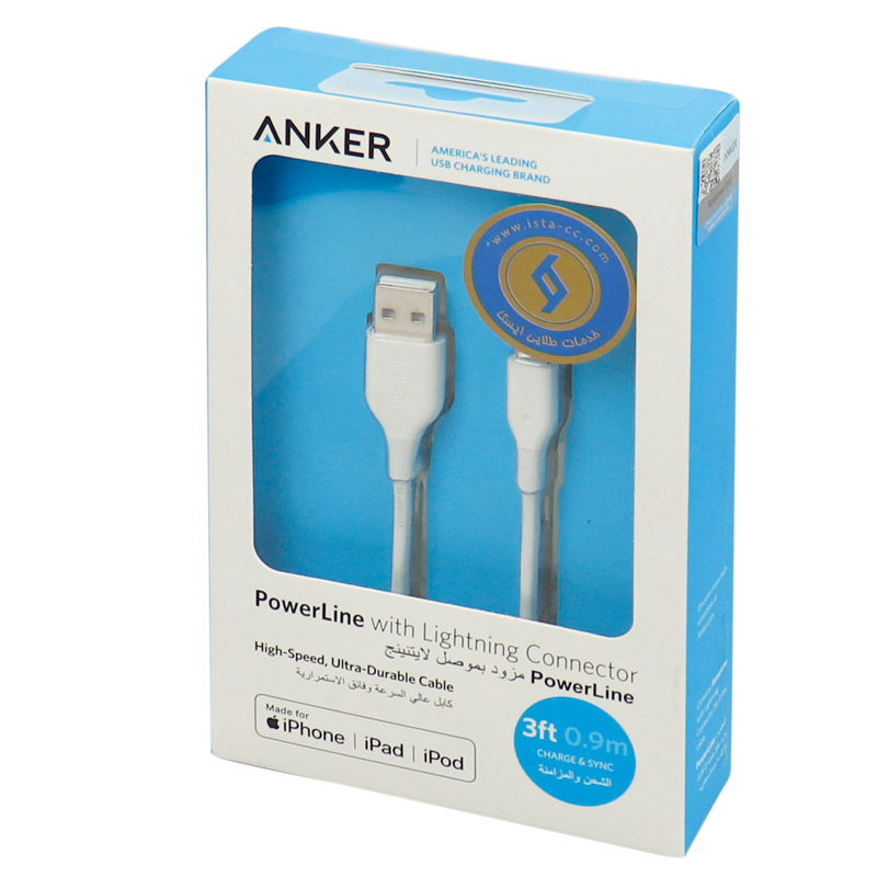 کابل آیفونی Anker A8111H21 90cm