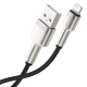 کابل آیفونی Baseus Cafule Series Metal CALJK-B 2.4A 2m