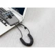 کابل فنری آیفونی Baseus Fish Eye CALSR 2A 1m