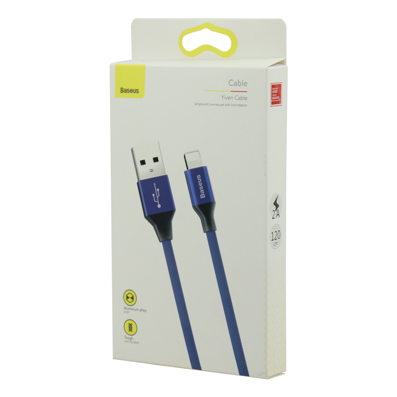 کابل آیفونی فست شارژ Baseus Yiven CALYW 2A 1.2m