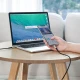 کابل کنفی فست شارژ Baseus Waterdrop CATLRD-01 Type-C to Lightning 1.3m