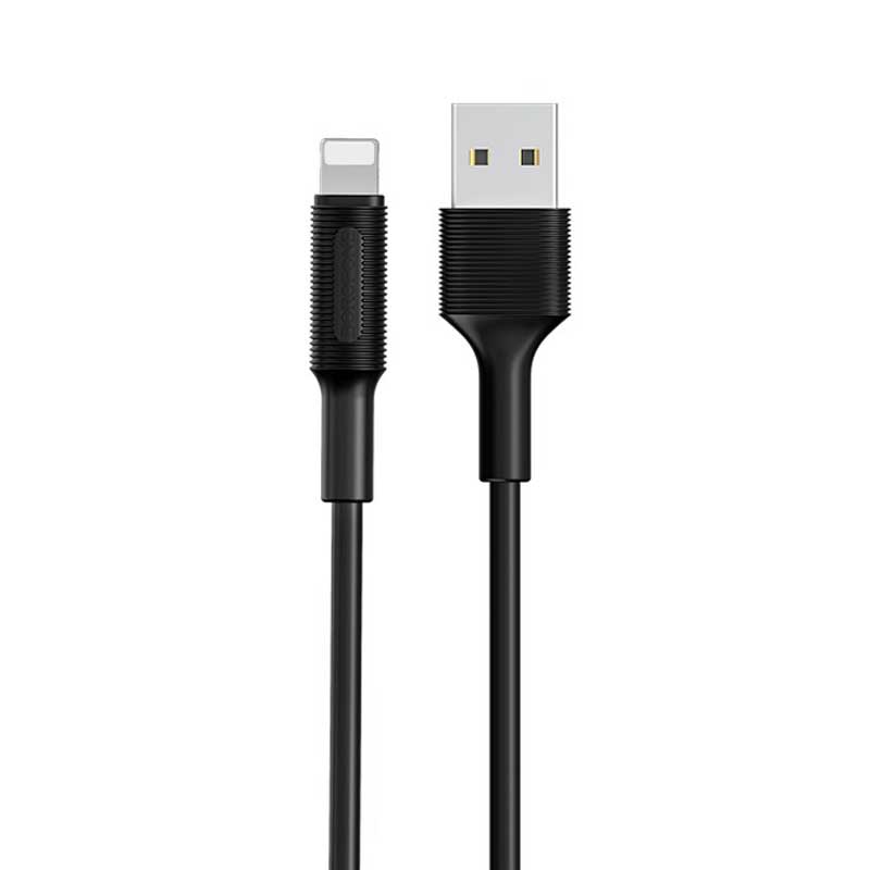 کابل آیفونی فست شارژ Borofone BX1 2A 1m