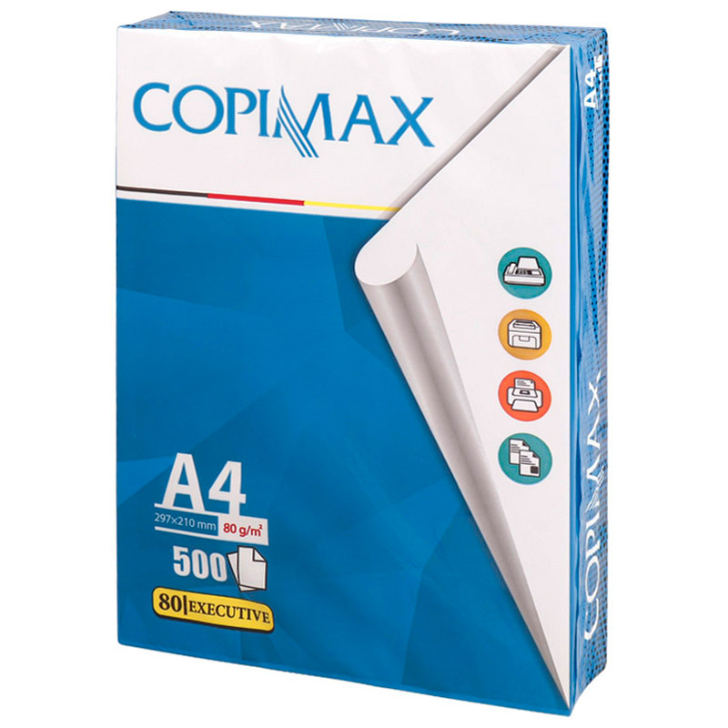 کاغذ COPIMAX 80g A4 مهر زنگان بسته ۵۰۰ عددی