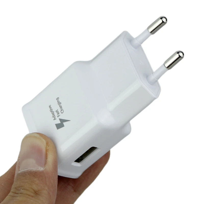 شارژر دیواری فست شارژ Samsung EP-TA20EWE 2A + کابل میکرو یو اس بی