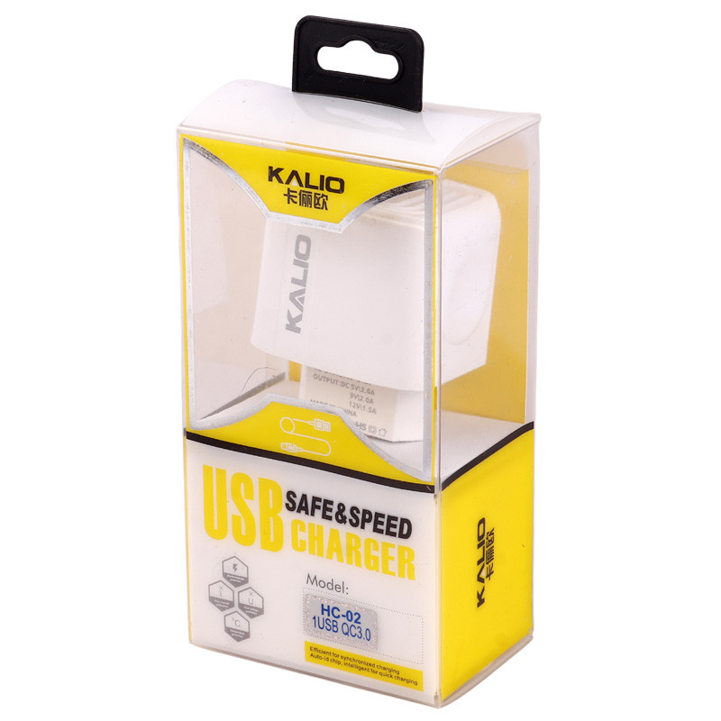 کلگی فست شارژ Kalio HC-02 3A QC3.0 PD 18W