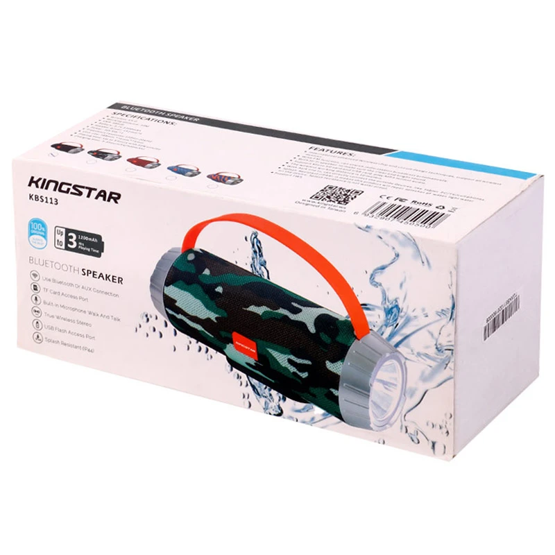 اسپیکر بلوتوثی رم و فلش خور KingStar KBS113