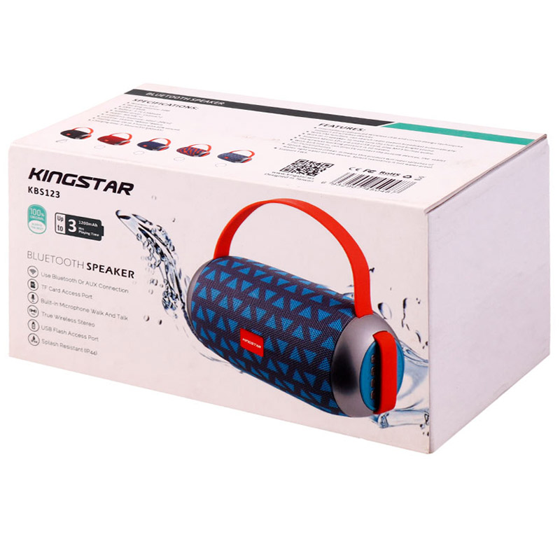 اسپیکر بلوتوثی رم و فلش خور KingStar KBS123