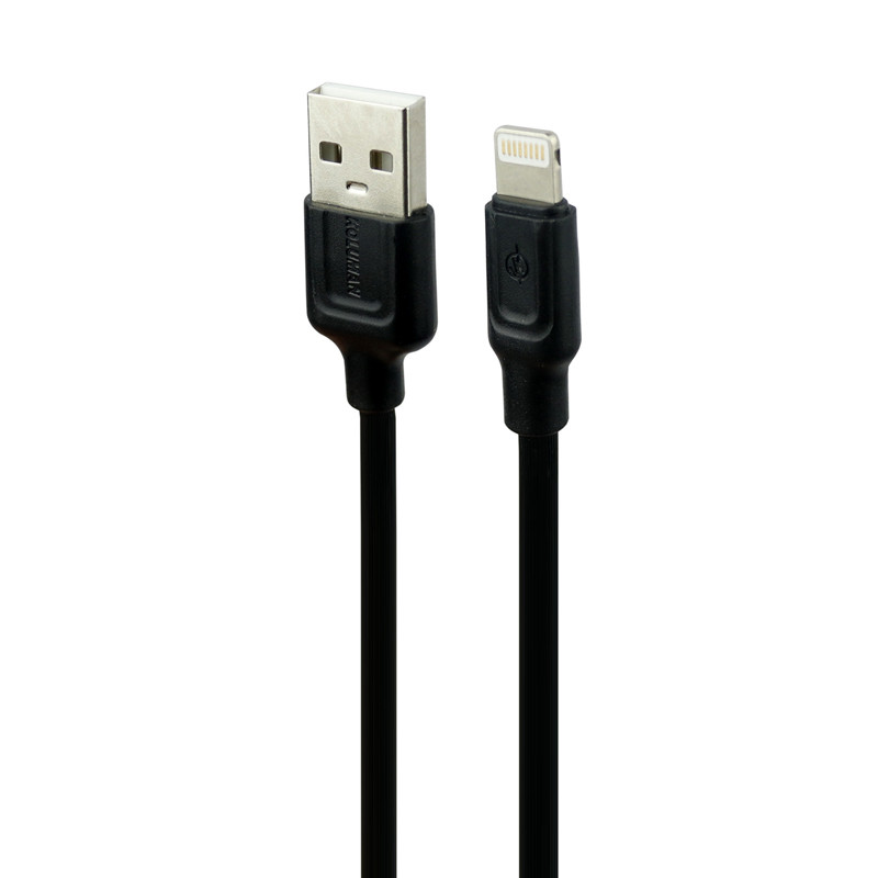 کابل آیفونی فست شارژ Koluman KD-35 3.1A 2m