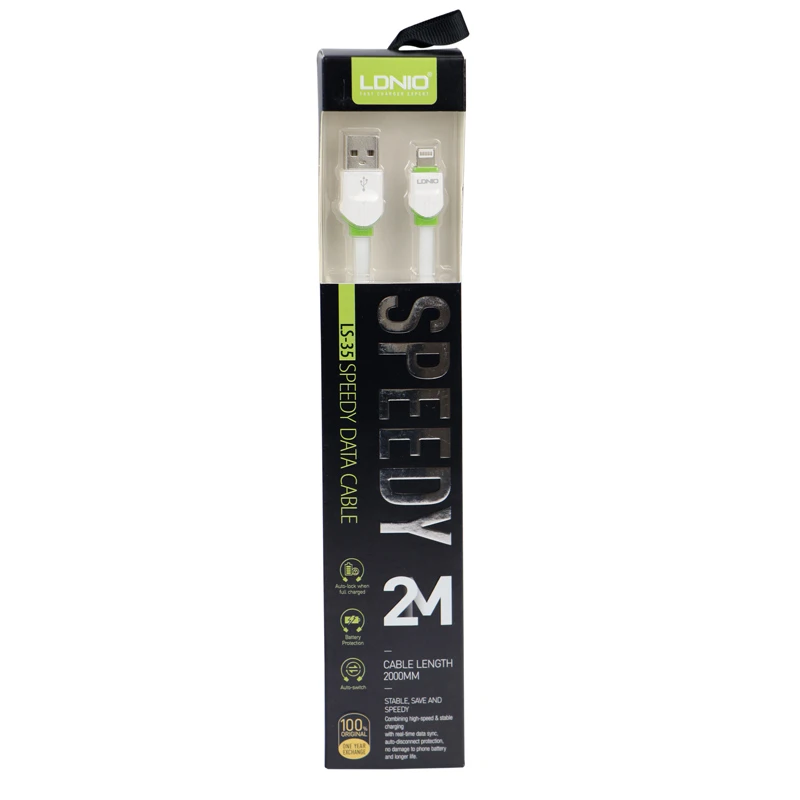 کابل آیفونی LDNIO LS-35 2m