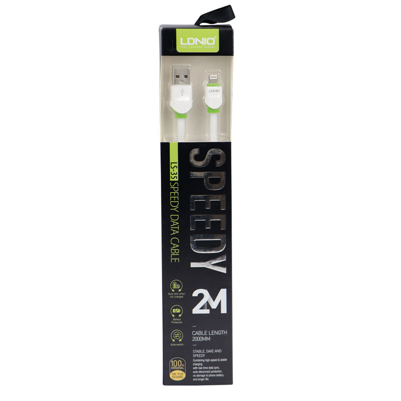 کابل آیفونی LDNIO LS-35 2m