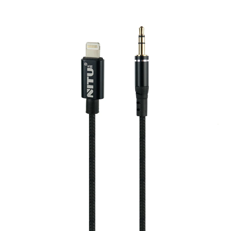 کابل تبدیل Nitu NT-AUX009 Lightning To AUX 3m