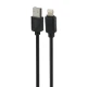 شارژر دیواری فست شارژ Novax CH-101 QC3.0 PD 2.4A 18W + کابل آیفونی