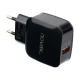 شارژر دیواری فست شارژ Novax CH-101 QC3.0 PD 2.4A 18W + کابل آیفونی
