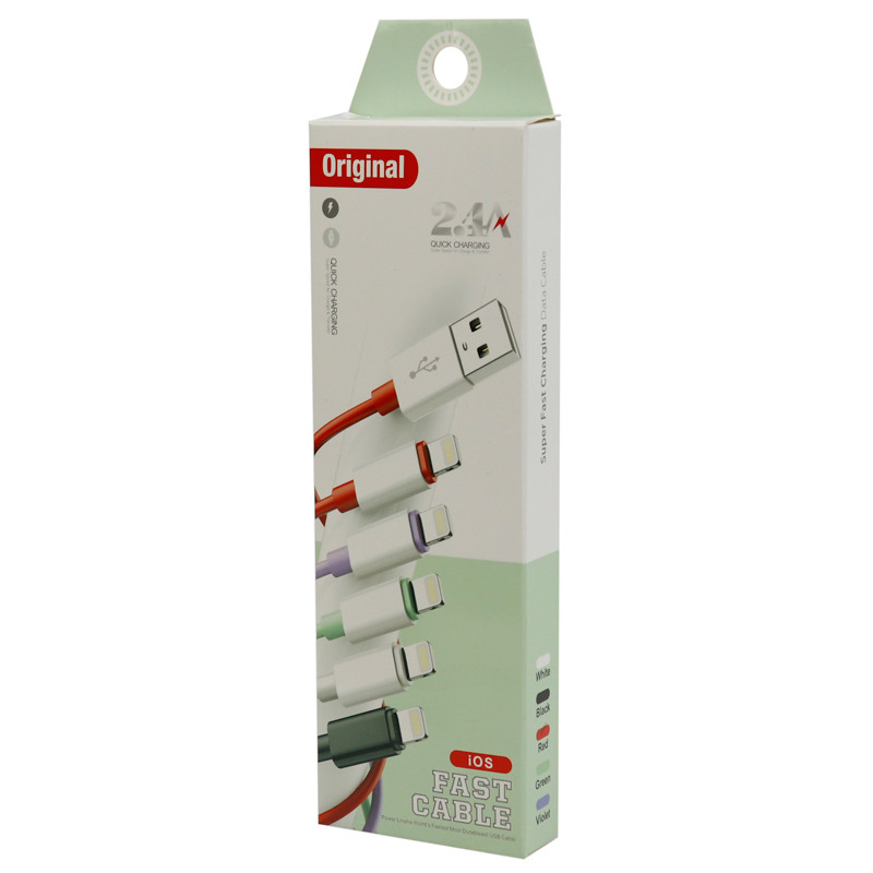 کابل آیفونی فست شارژ Original 2.4A 1.5m