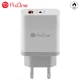 شارژر دیواری 36 وات پرووان PWC510 CH03 QC3 PD 3A