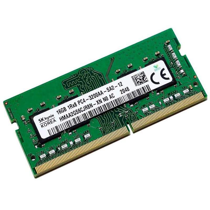 رم لپ تاپ SK Hynix HMAA2GS6CJR8N-XN DDR4 16GB 3200MHz CL22