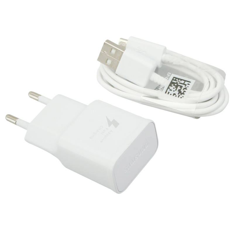 شارژر دیواری فست شارژ Samsung A10 3A QC3 PD + کابل میکرو یو اس بی