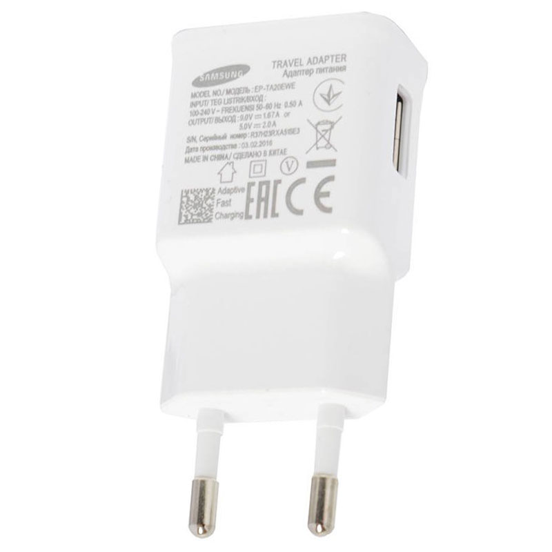 شارژر دیواری Samsung ETA-U90WE 2A پکدار + کابل میکرو یو اس بی